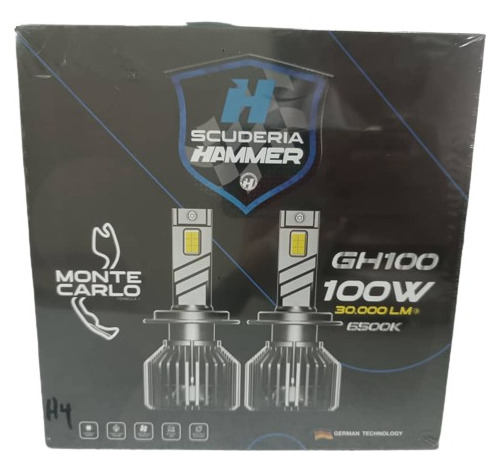 Bombillo Hammer H4 H13 Kit Led 30.000lm