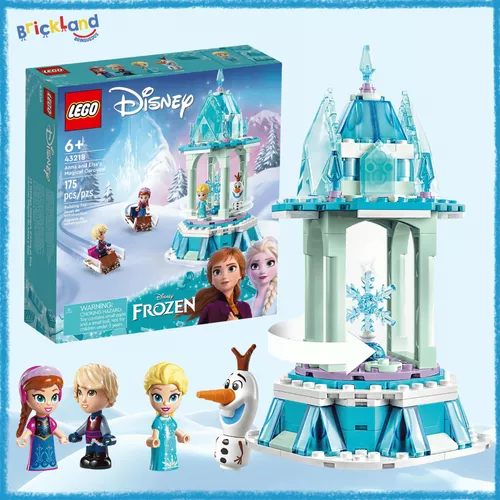 Lego Princesas Disney 43218 Carrossel Mágico Da Anna E Elsa | Frete grátis