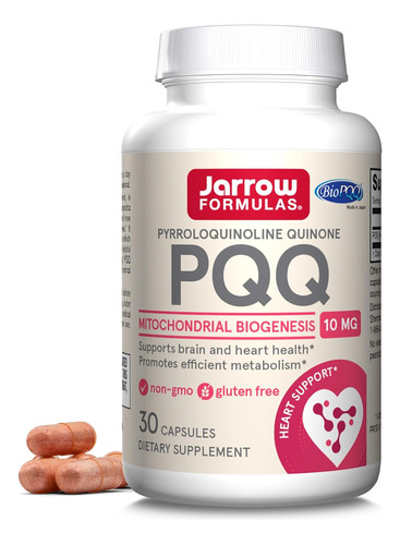 Pqq 10 Mg  Corazon Cerebro  Biogenesis Mitocondrial 30 Cap