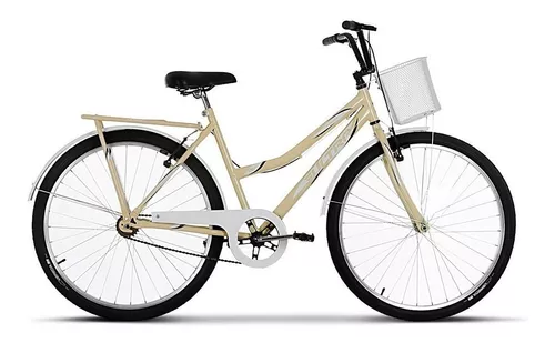 Bicicleta Ello Bike Aro 26 Velox 21 Velocidades Marchas Urbana -  Branco+Laranja