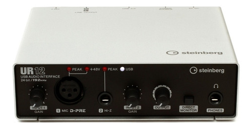 Imagen 4 de 7 de Interface De Audio Steinberg Ur12 192khz