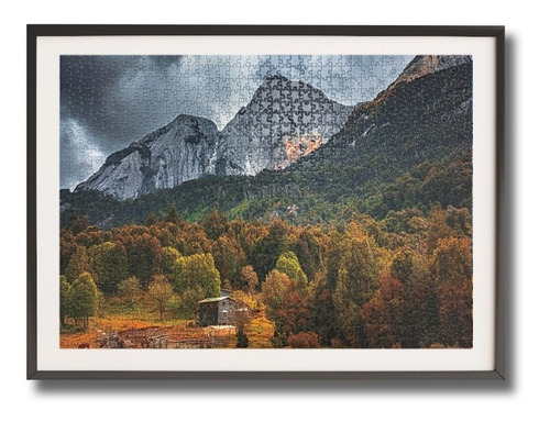 Imagen 2 de 4 de Puzzle 1.000 Piezas Valle De Cochamó Paisajes Chilenos