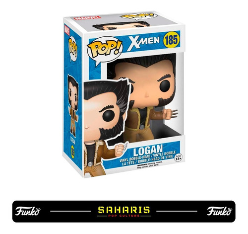 Imagen 3 de 7 de Funko Pop Marvel X-men Logan 185