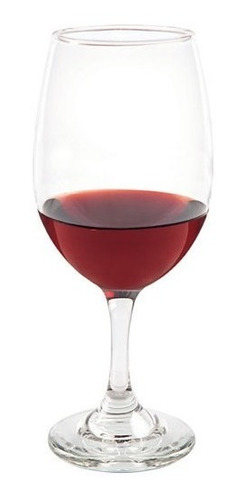 6 Copas De Vidrio Para Vino 615 Ml 20 Oz