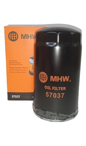 Filtro Aceite Mhw 57037 Iveco, Maquinarias Case, Cummins