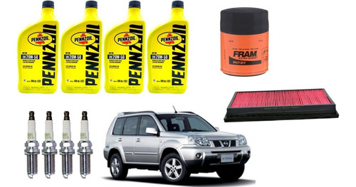 Kit De Afinación Nissan X-trail 2.5l 2003 Pennzoil 20w50