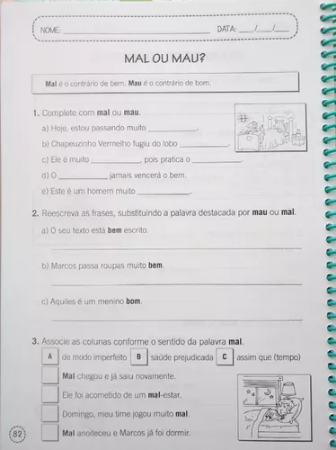 atividade na sala de aula de aula 5 ano 3 volumes- Sebo Sol Nascente