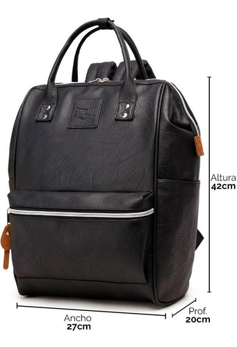 Imagen 2 de 8 de Cartera Mochila Everlast Original Mujer Anti-robo Urbana