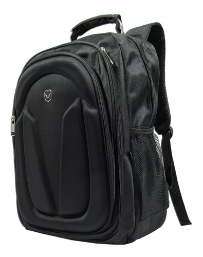 Mochila Preta Executiva Notebook Cabo De Aço Reforçada