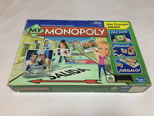 Juego De Mesa My Monopoly De Hasbro / Raro