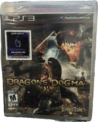 Dragon Dogma Ps3 Play Station 3 Sellado (Reacondicionado)