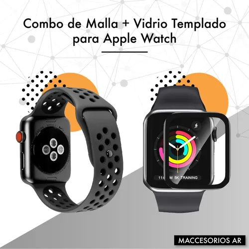 Vidrio de reloj apple watch hotsell