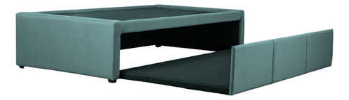 Cama Doble Individual Azul | Atlas Cama Doble Azul