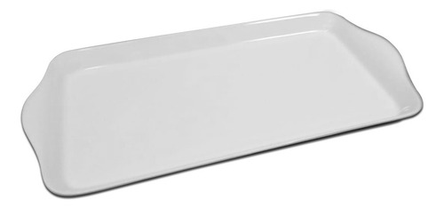 Bandeja Rectangular Melamina Budinera Pettish Online Color Blanco