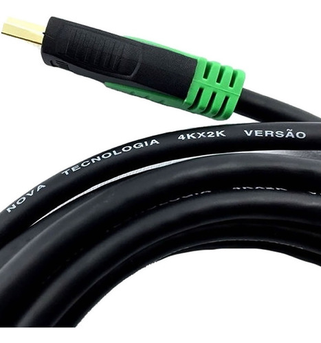 Imagem 5 de 5 de Cabo Hdmi 2.0 19 Pinos 4k X 2k Ultra3d - 10 Metros