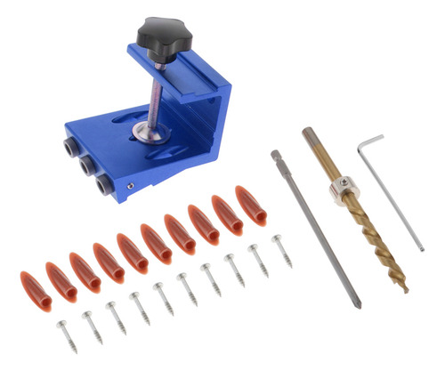 Mini De Orificios Oblicuos Herramienta De Perforación Azul