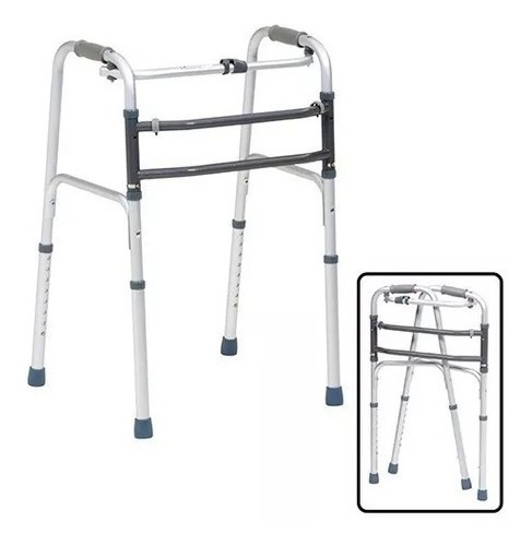 Imagen 3 de 6 de Eleva Water Silla Ducha+ Andador Ortopedia Aluminio Plegable