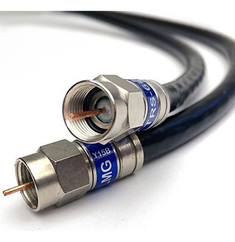 Cables Coaxiales De Corte Personalizado De 5 A 400 Pies Rg6