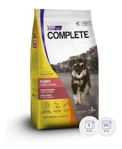 Vitalcan Complete Perro Cachorro Puppy Small 20k