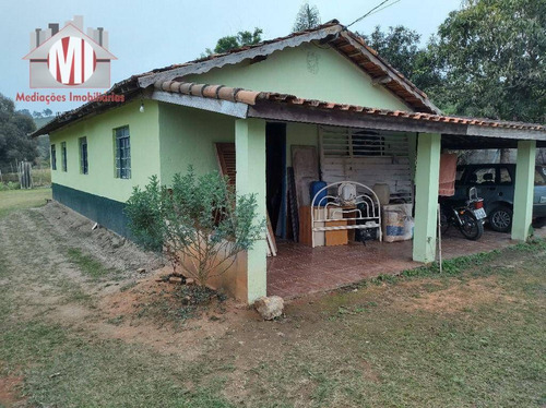 Imagem 2 de 30 de Ótima Chácara Com 02 Dormitórios, Quarto De Ferramentas, 2 Lagos, Pomar, Horta, À Venda, 1350 M² Por R$ 220.000 - Zona Rural - Pinhalzinho/sp - Ch1000