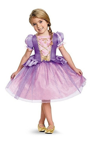 Disfraz De Rapunzel Niña Talla 3-4 Fiesta Halloween Disguise