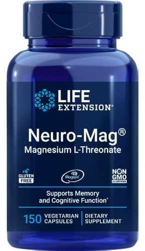 Life Extension Neuro-mag L-treonato De Magnesio,