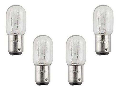 Set De 4 Mini Bombilla Bairong Incandescente Para Máquina