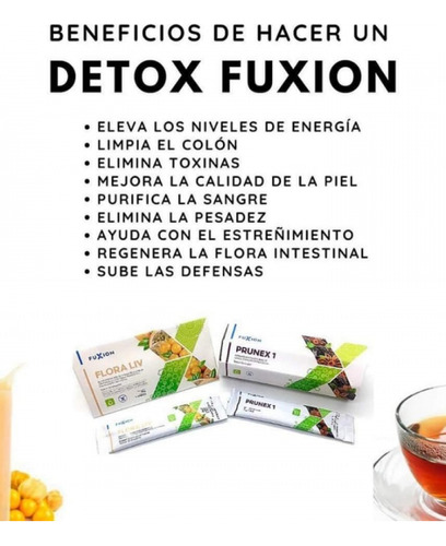 Kit Detox, Limpia, Desintoxica Y Regula. - mL a $30