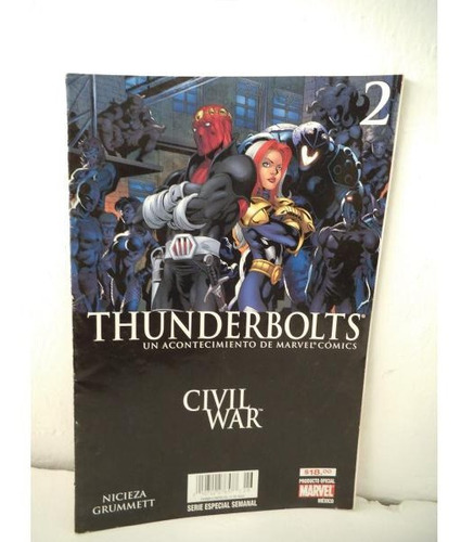 Civil War Thunderbolts 02 Editorial Televisa