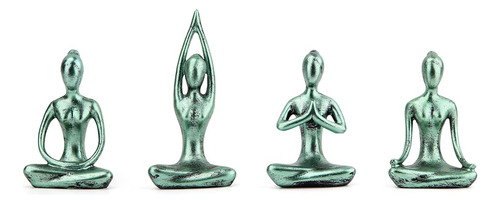 Decoración De Meditación Zen De Estatuas De Yoga - Estatuas 