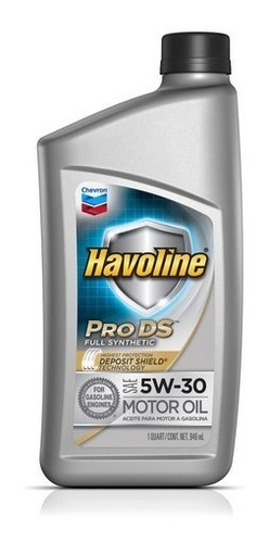 Aceite 5w30 Havoline Synthetic Pro Ds X 0.946l- Blanis