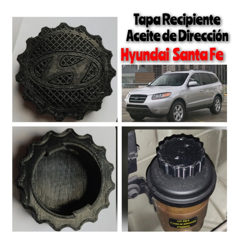 Tapa Recipiente Aceite Direccion Hyundai Santa Fe