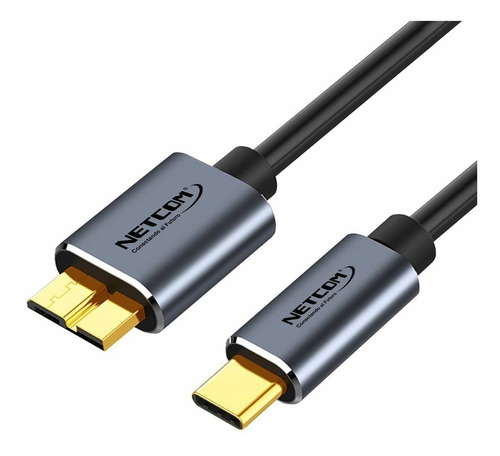 Cable Usb 3.0 Tipo C A Usb Micro-b 1 Metro Netcom Cable Disc