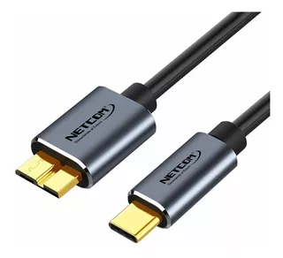 Cable Usb 3.0 Tipo C A Usb Micro-b 1 Metro Netcom Cable Disc