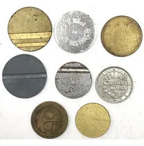 Comprar * Muy Buen Lote De Cospeles Fichas Variadas!