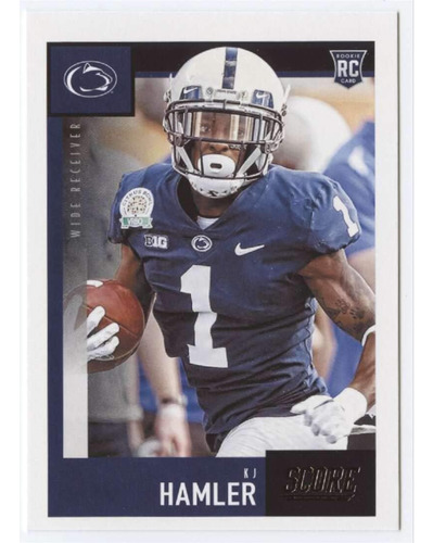 2020 Score Football 432 Kj Hamler Rc Tarjeta De Novato Penn 