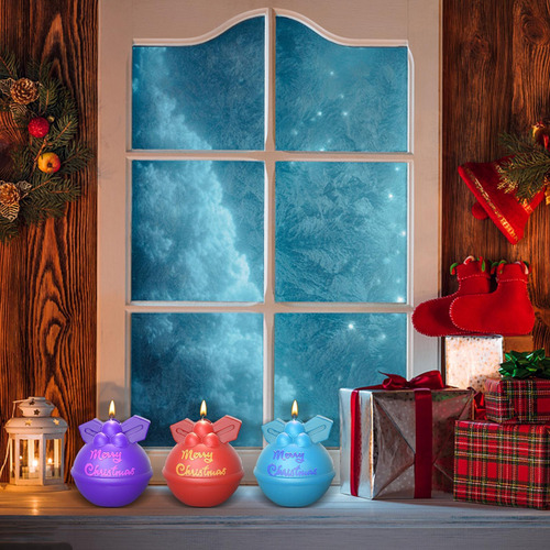 Moldes De Silicona Navideños 3d Para Hacer Velas Molde De Si