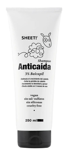 Shampoo Anticaída Sheet Baicapil 3%