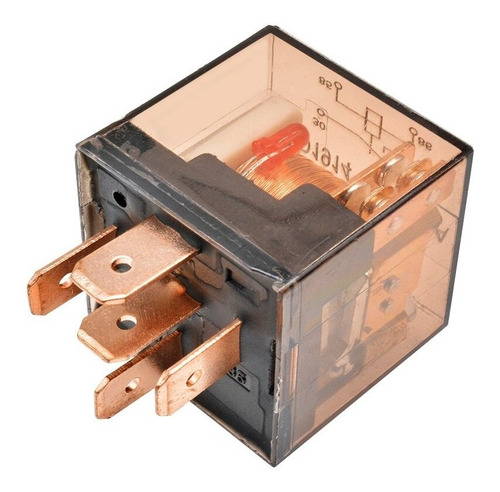 Relay 12v 5pines 80 Amp Transparente Auto/camioneta Universa