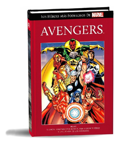 Novela Gráfica Marvel Red - Avengers