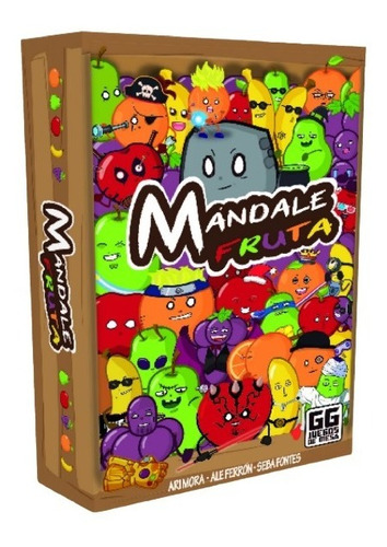 Juego De Mesa Mandale Fruta Gg Boardgame 