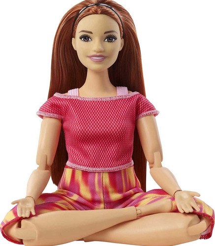 Barbie Made To Move Yoga Pelirroja 435a