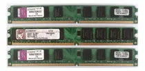 Comprar  Memorias Ddr2 De 2gb 2 Gb 2 Gigas Bus 667 Pc De Escritorio