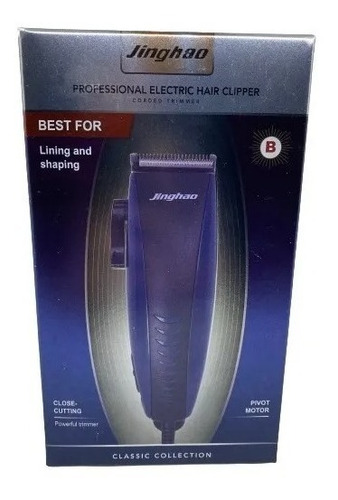 Imagen 1 de 8 de Maquina Corta Pelo Cortadora De Cabello Jinghao Professional