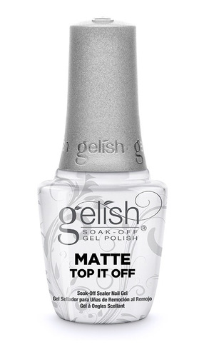 Tratamiento Uña Esmalte Gelish Matte Top It 15ml