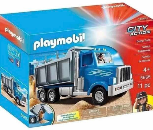Camión De Basura Playmobil. Duendes Y Princesas