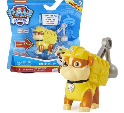 Paw Patrol Figura Articulada Frases Ingles Playking