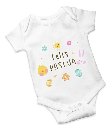 Plantillas Sublimación Bebe Body  Diseños Pascuas M85