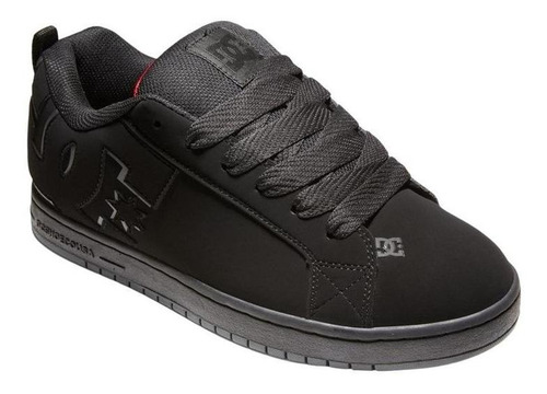 Zapatilla Hombre Dc Court Graffik M Blr Negro