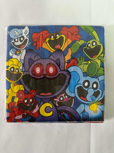Pack 20 Servilleta Cumpleaños Catnap Smiling Critters